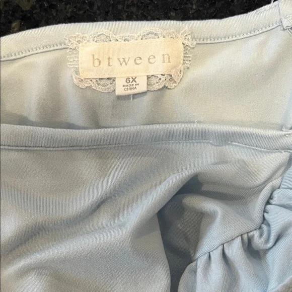 btween Light Blue and Floral Kids Rompers - Picture 8 of 11